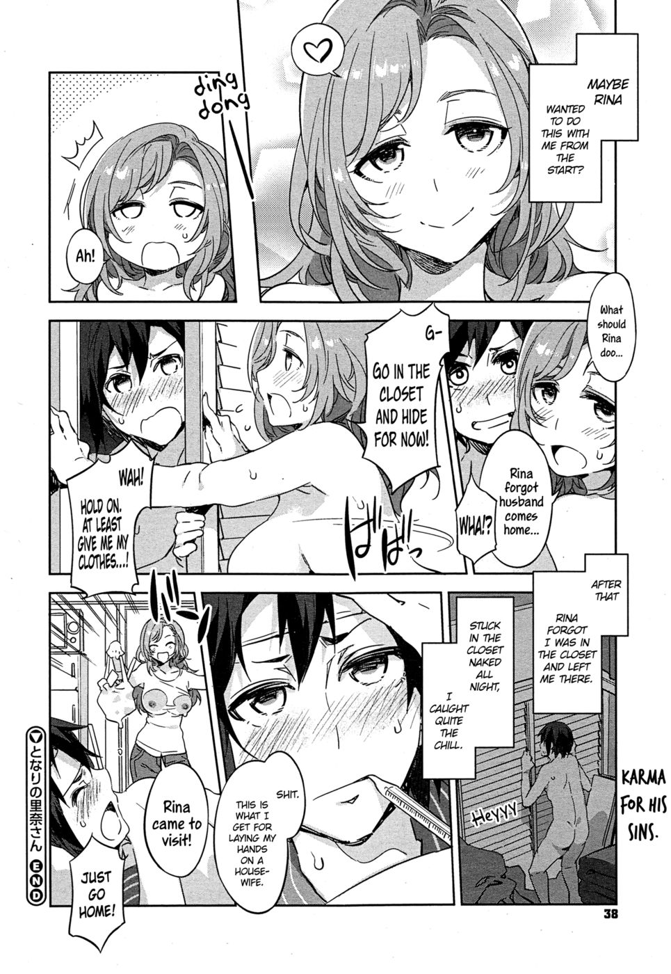 Hentai Manga Comic-My Neighbor Rina-Read-18